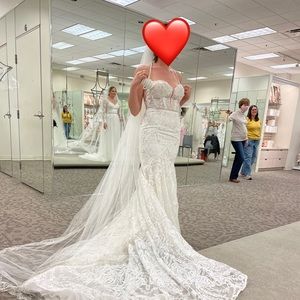 Galina signature wedding gown- NOT WORN AT ALL